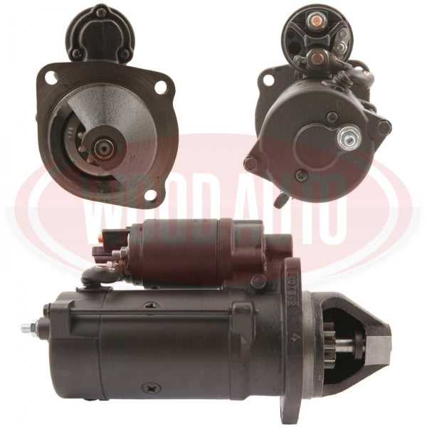 High Power 12v 3.2Kw Reduction Gear Starter Motor To Fit Perkins Engines, Massey Matbro IS1195 STR60617 - Mid-Ulster Rotating Electrics Ltd