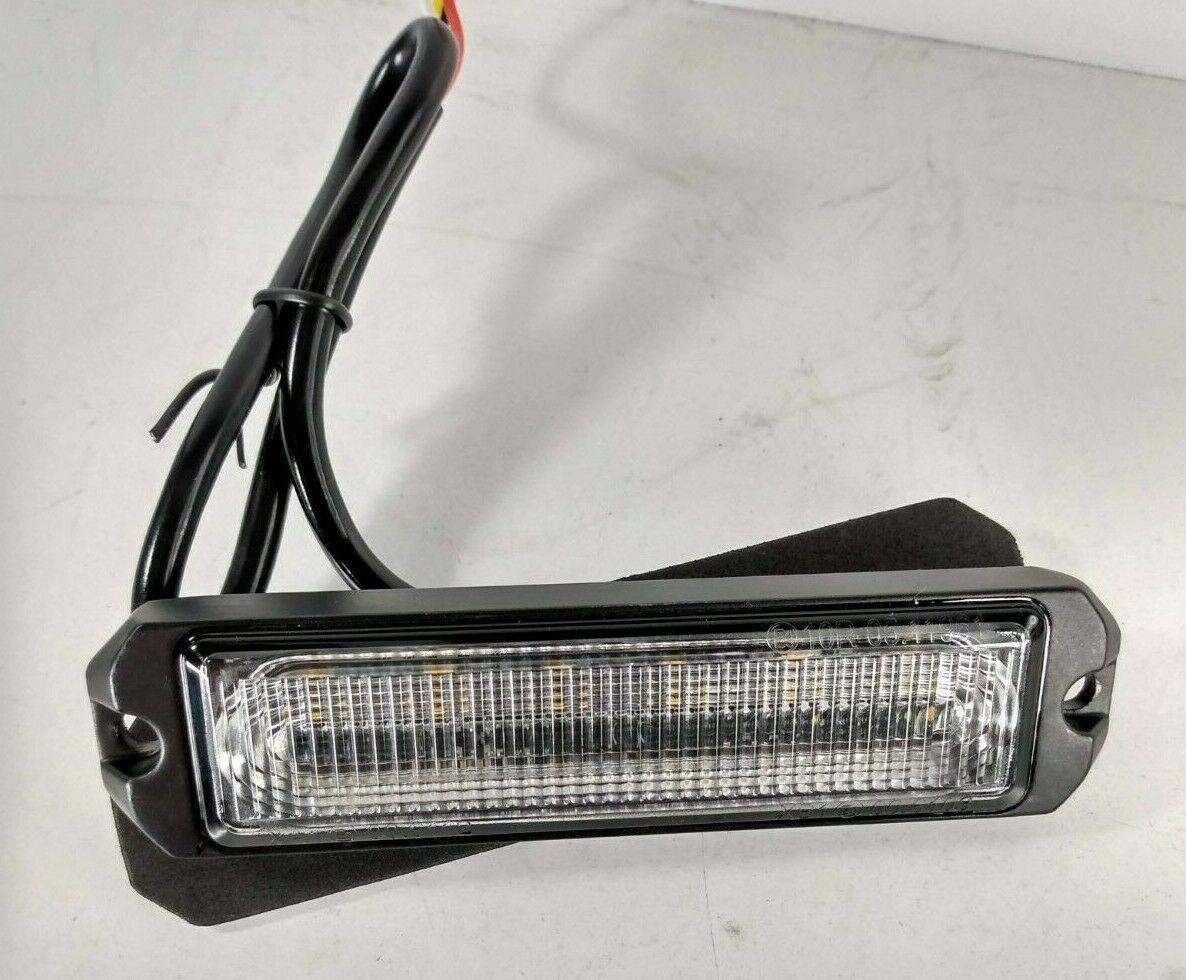 Slim Amber Warning Light Flashing Strobe Recovery Ultra Bright Maypole Mp4116B - Mid-Ulster Rotating Electrics Ltd