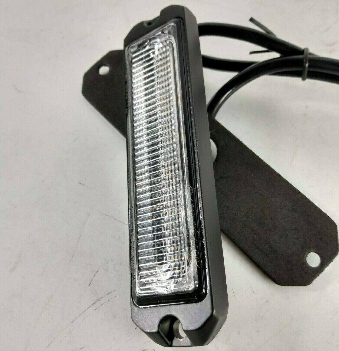 Slim Amber Warning Light Flashing Strobe Recovery Ultra Bright Maypole Mp4116B - Mid-Ulster Rotating Electrics Ltd