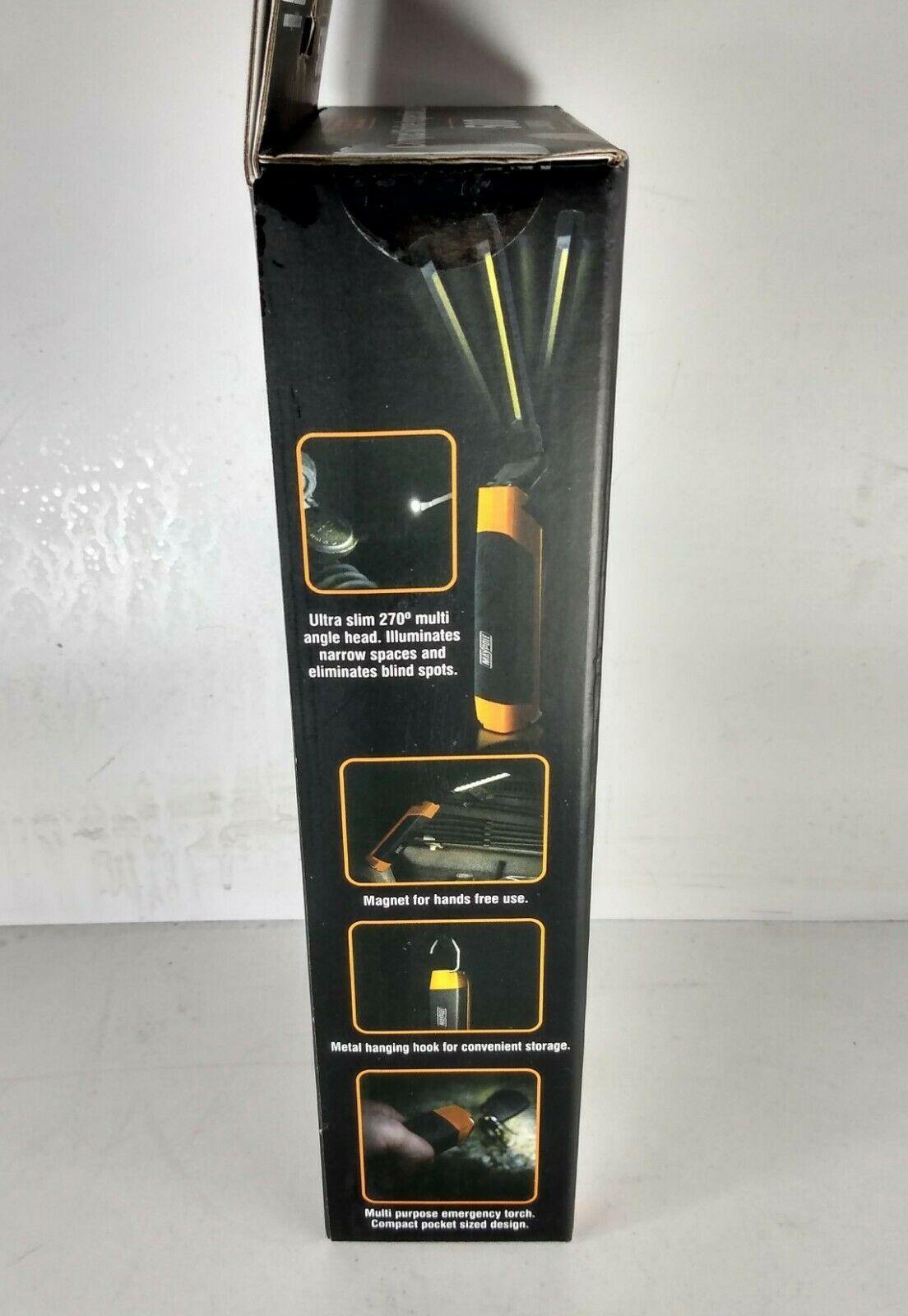 LED Slimline Foldable Inspection Hand Lamp Wand With LED Torch Maypole MP4057 - Mid-Ulster Rotating Electrics Ltd