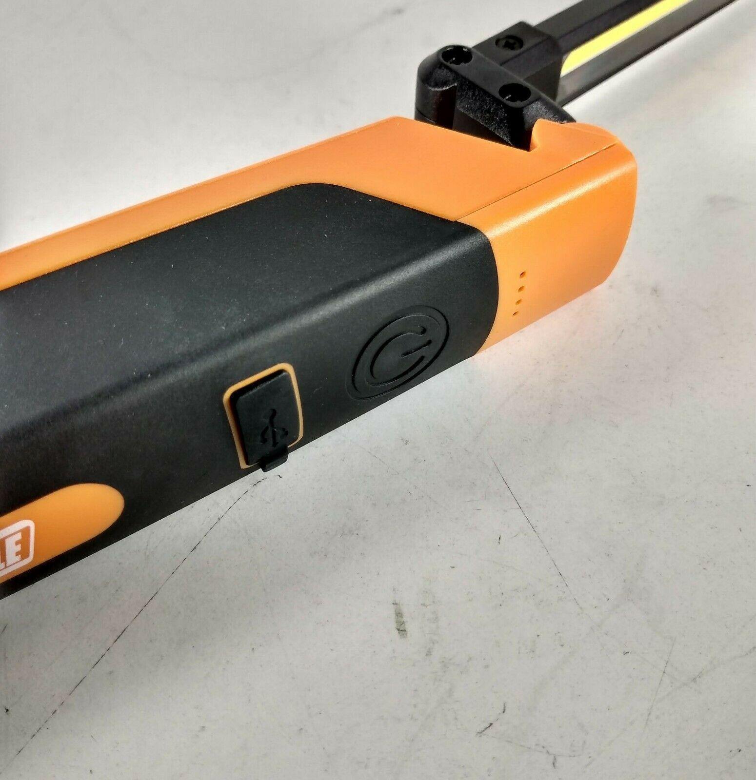 LED Slimline Foldable Inspection Hand Lamp Wand With LED Torch Maypole MP4057 - Mid-Ulster Rotating Electrics Ltd