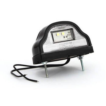 Large Led Trailer Number Plate Lamp Light White Varivolt 12V 24V Maypole Mp8222B - Mid-Ulster Rotating Electrics Ltd