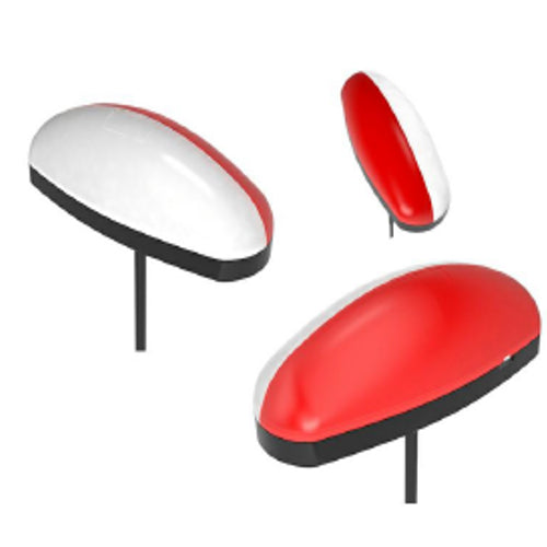 1 x Maypole 10-30V LED GLO Red / White Front / Rear Marker Lamp Trailer Horsebox Caravan MP8742B