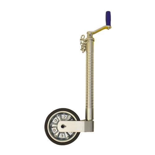 Maypole Ribbed Jockey Wheel Supports Up To 500kg Reinforced Axle Tube Heavy Duty 48mm MP9724 - Mid-Ulster Rotating Electrics Ltd