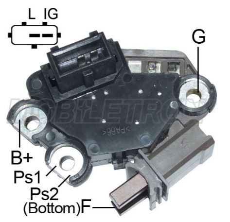 12V Alternator Voltage Regulator Bmw Rover Vauxhall Mob 237938 Vr-Pr2206