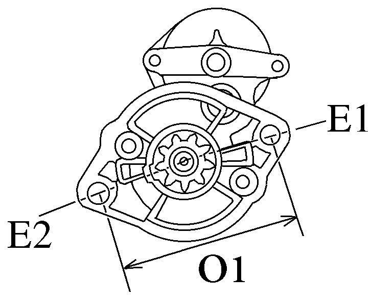 12v Starter Motor 2.0KW 9 Tooth To Fit Isuzu Trooper, Vauxhall, Opel Etc. Cargo 111559 - Mid-Ulster Rotating Electrics Ltd