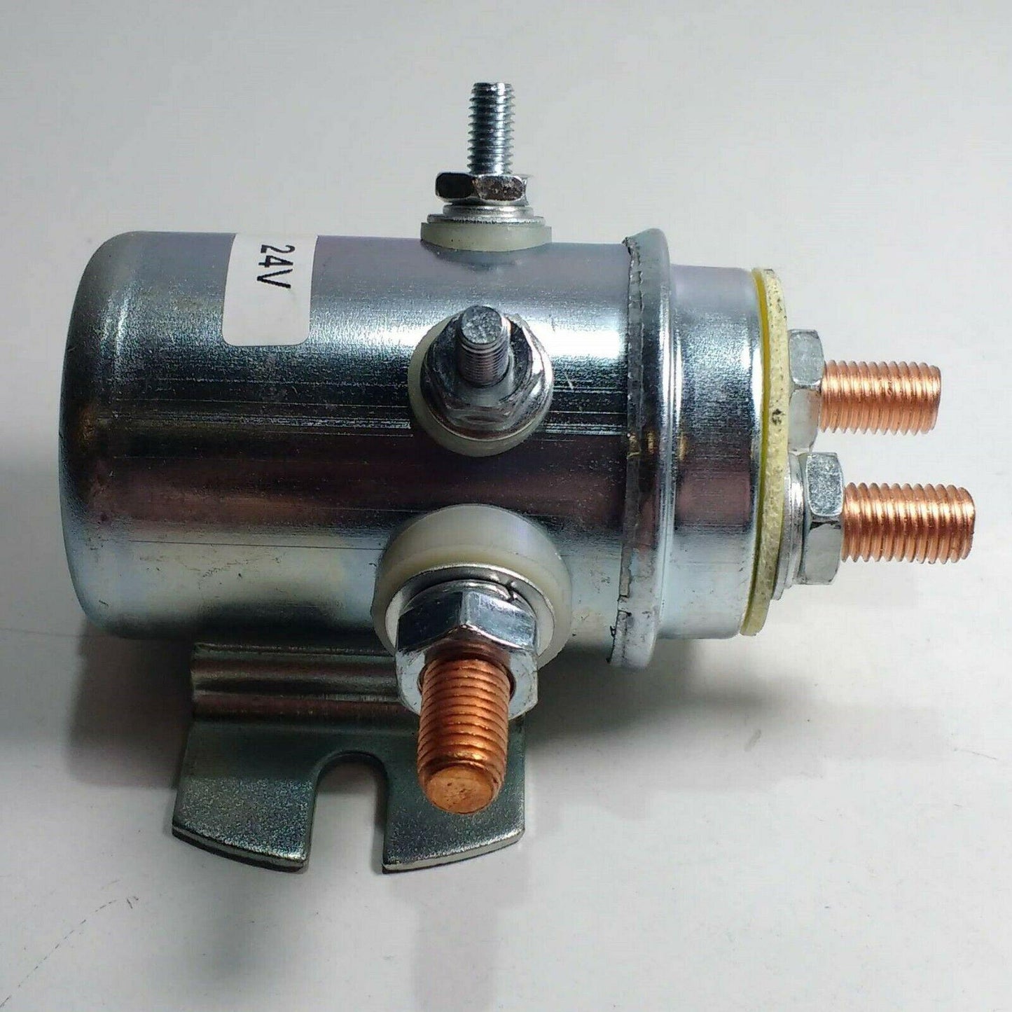 side view of a starter motor solenoid 