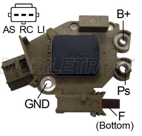 12 Volt Alternator Voltage Regulator 12V Ford Mazda Peugeot Mob Vr-Pr4920