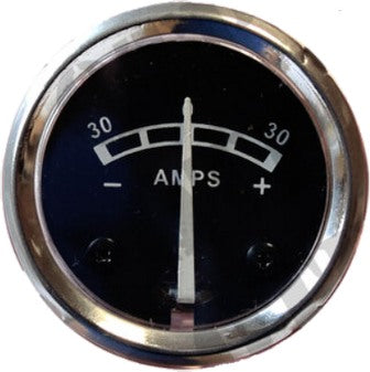 Amp Meter Gauge Battery Ammeter 30-0-30 Vintage Massey Tractor 12V QTP62062