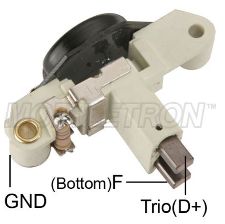12V Alternator Voltage Regulator Bosch Type Audi Mercedes Peugeot Mob Vr-B201H