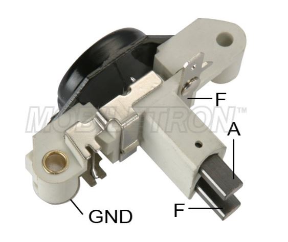 12V Voltage Regulator Bosch Type Alternator Audi Brush Box Mob Vr-B235