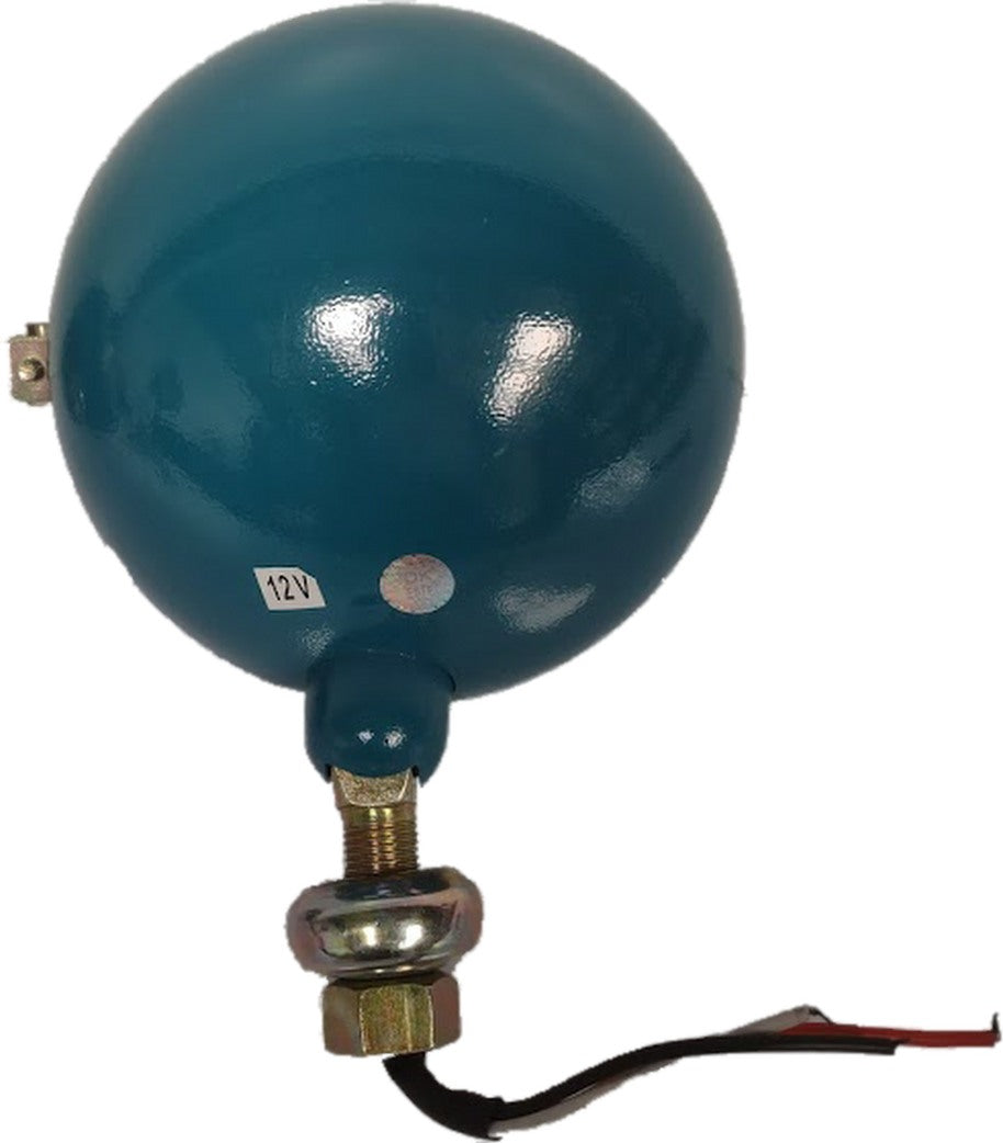 1 Set Of Tractor Headlights Plain Lens Blue & Bulbs 40/45w 12V Fits Ford QTP1734 QTP1735