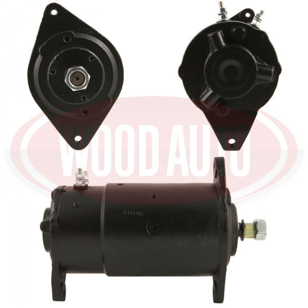 WOOD AUTO DYNASTARTER MOTOR REPLACES REMY (DELCO) TO FIT MASSEY FERGUSON TRACTOR CASE DIGGER 12V 25AMP 113143 DST10009 - Mid-Ulster Rotating Electrics Ltd