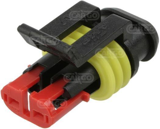 IP67 connector set - 20cm kabel - 12 tot 24 Volt - 2 pin superseal