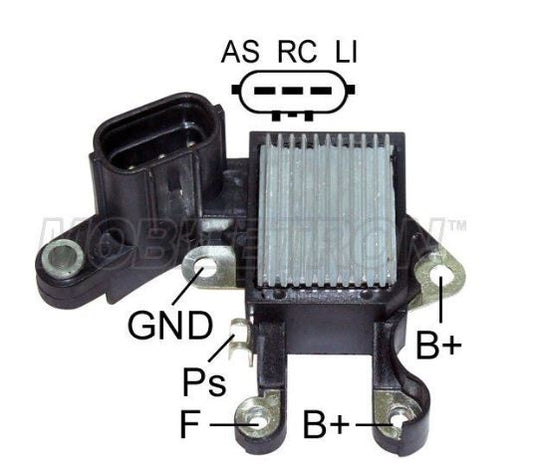 12V Nippon Denso Type Alternator Voltage Regulator Landrover Mob Vr-H2005-142