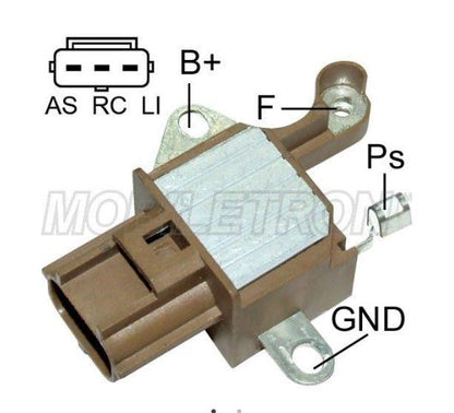 12V Denso Alternator Voltage Regulator Ford Volvo Peugeot Mob 330843 Vr-H2005-96