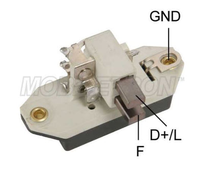 12V Alternator Voltage Regulator Iskra Letrika Vw Fiat Iveco Duetz Mob Vr-Ik019