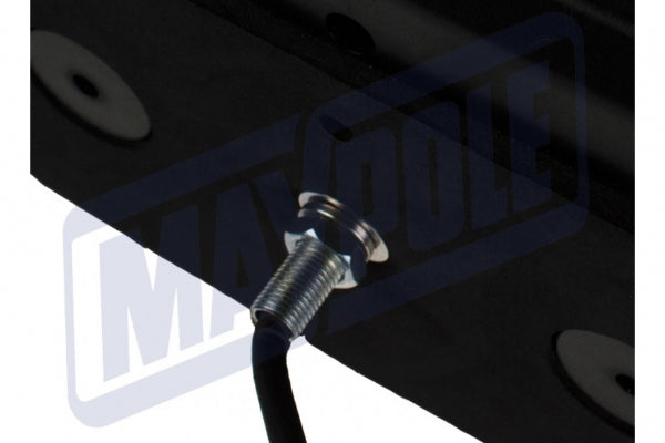 Genuine Maypole LED Slim Line Amber Strobe Flashing Recovery Mini Master Bolt On Roof bar Lightbar 250mm MP4095 - Mid-Ulster Rotating Electrics Ltd