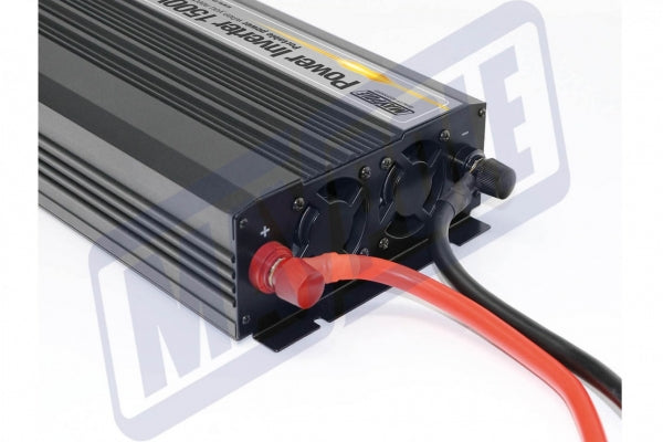 Maypole 1500W Power Inverter DC 12V to 230V AC Converter with AC Outlet and 5V 2.1A USB Car Charger MP56150 - Mid-Ulster Rotating Electrics Ltd
