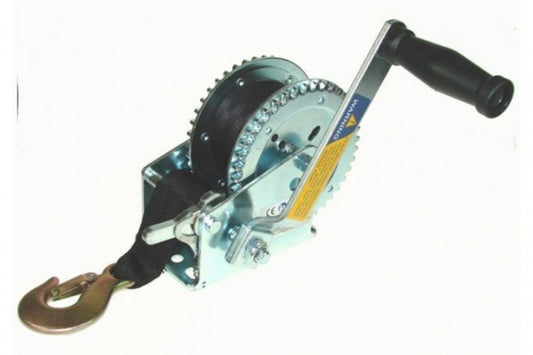 MAYPOLE HEAVY DUTY MANUAL HAND WINCH WITH STRAP 900KG / 2000LB MP7975 - Mid-Ulster Rotating Electrics Ltd