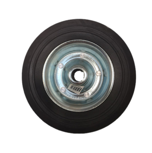 Replacement Steel Wheel, Spare Wheel for MP9742 Jockey Wheel 200 x 58mm rubber tyre 300Kg MP97426