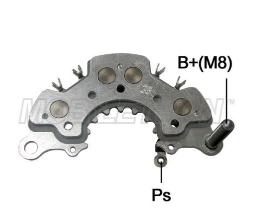 Alternator Rectifier 100A Replacing Hitachi Honda Vauxhall Mob 235729 Rh-73