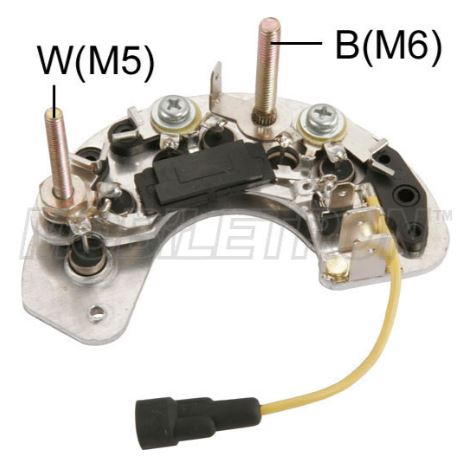 Alternator Rectifier Hd Lucas A127 Type 3Pin Lucar Plug Mob Rl-01H