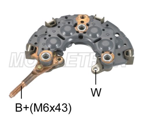 Alternator Rectifier Diode Plate Nippon Denso Toyota Landcruiser Mob Rn08