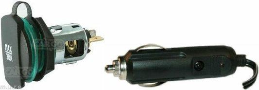 Cigarette Cigar Lighter Power Auxillary Socket & Plug 160409 Sw726 - Mid-Ulster Rotating Electrics Ltd