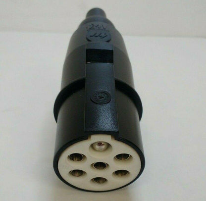 7 Pin Plastic Lorry Towing Male Plug 24V 24S Iso3731 Maypole Genuine Mp1225B - Mid-Ulster Rotating Electrics Ltd