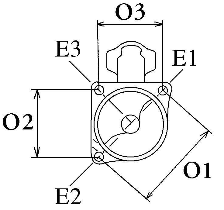 12V 4.2KW ISKRA TYPE STARTER MOTOR FOR PERKINS MASSEY FERGUSON STR60627 WOOD AUTO - Mid-Ulster Rotating Electrics Ltd