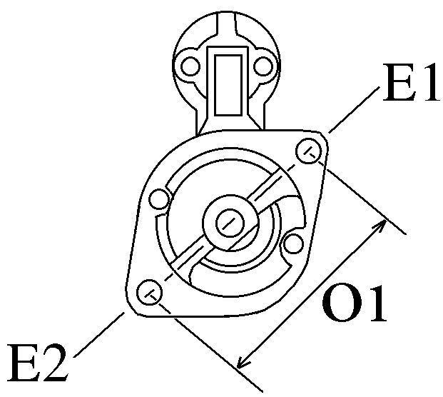 Starter Motor 12v 12 Tooth 1.7Kw Fits Mercedes Sprinter, C-Class, Cls Etc. Cargo 114305 - Mid-Ulster Rotating Electrics Ltd