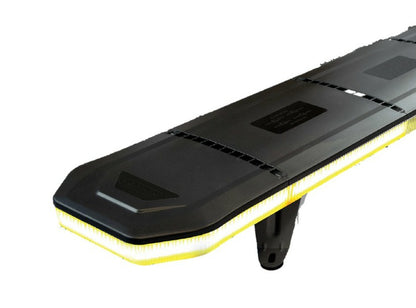 Led Clear Lens Slimline Amber Flashing Recovery Strobe Light Bar 4 Bolt Fixing 862mm Lightbar Roof Bar LA-B862 - Mid-Ulster Rotating Electrics Ltd