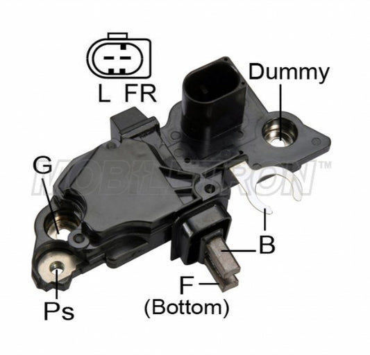 12V Alternator Regulator Bosch Fits Rover Landrover Honda Mzr Mob 139933 Vr-B255