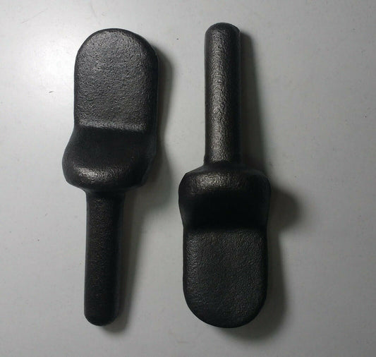 Weld On Hinge 12Mm X 100Mm Pair Gudgeon Pin Trailer Fence Lock Maypole Mp8159B - Mid-Ulster Rotating Electrics Ltd